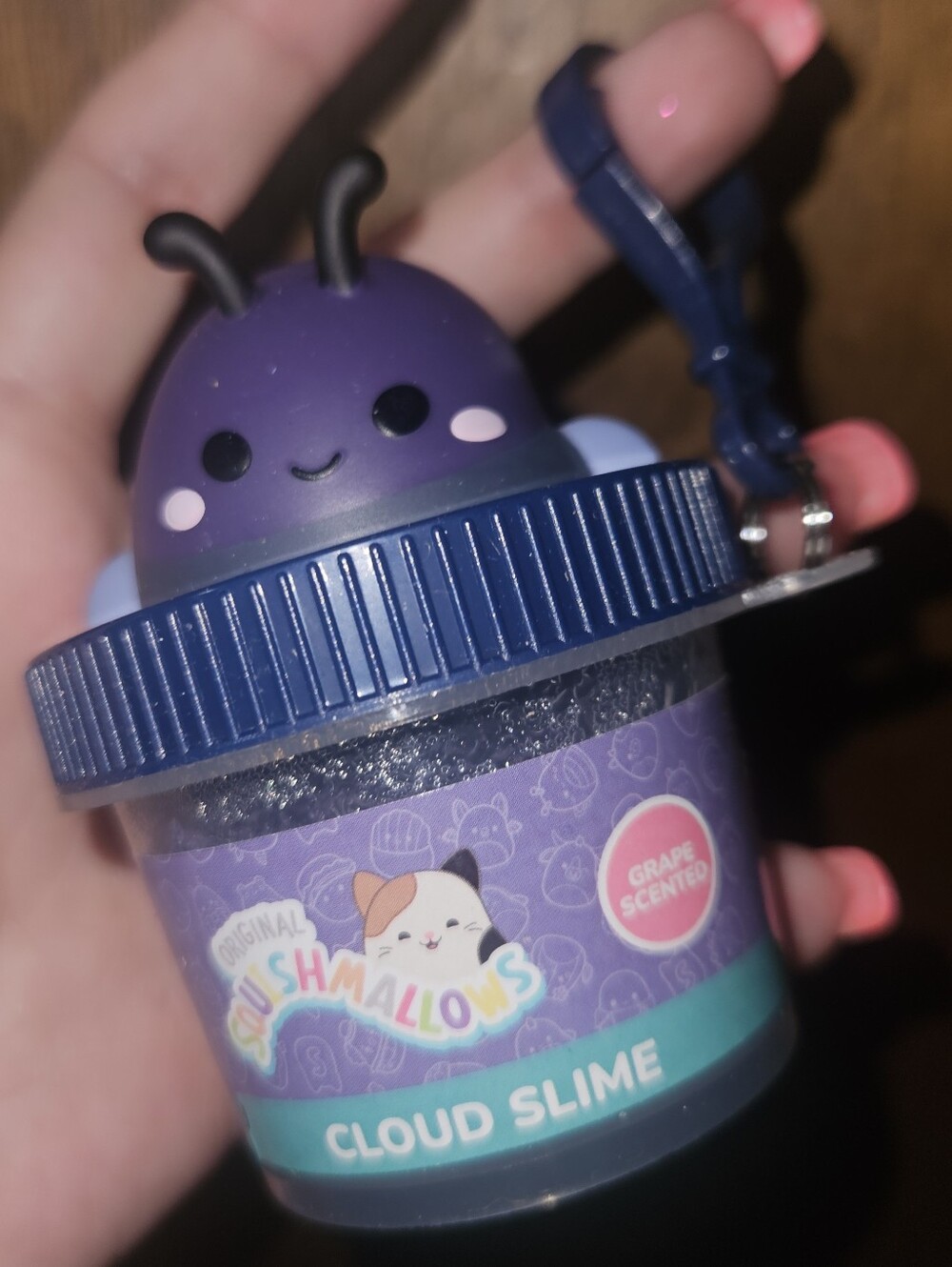 Squishmallows Mystery Mini Cloud Slime Squad With Clip - Tyrone Grape Scented - Picture 5 of 9